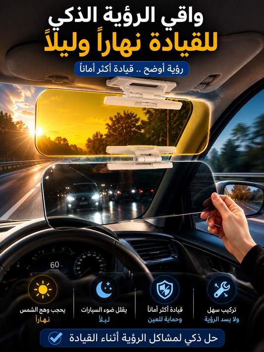 واقي الرؤية الذكي للقيادة نهاراً وليلاً