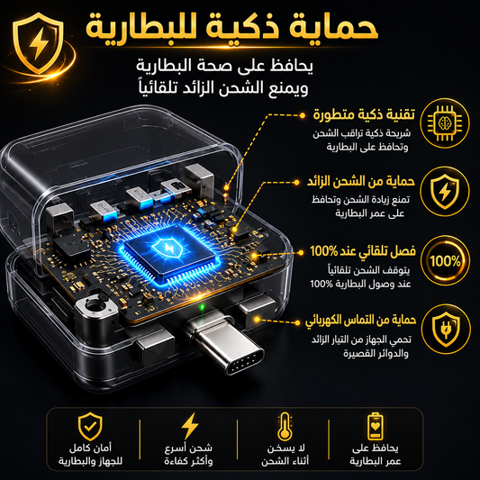 شحن آمن™ | فاصل الشحن الذكي